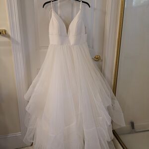 Stella York White Wedding Dress